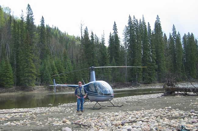 Rotorworks helicopter charter in Whitecourt Alberta