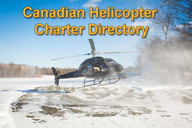 Helicopter charter directory