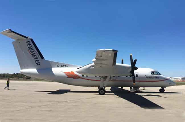 Perimeter Aviation - Manitoba charter flights with Dash 8 and Metroliner aircraft