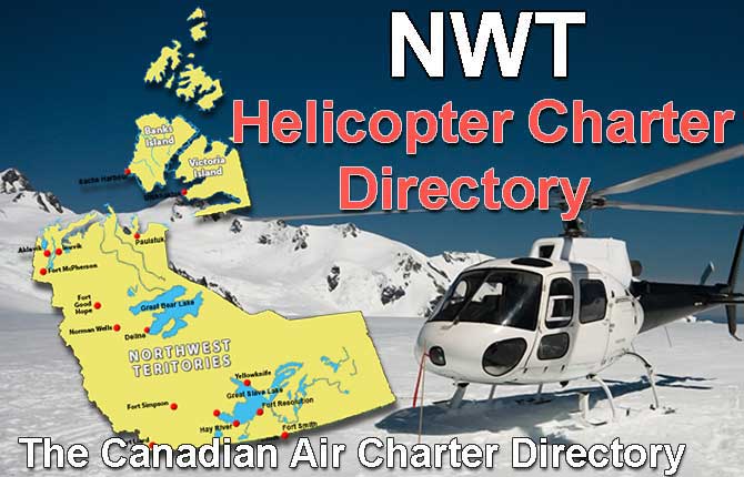 Northwest Territories helicopter charter directory banner