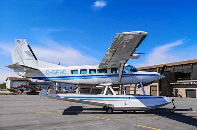Clark's Air Service float and wheel charter operator in Vermilion Bay, Ontario