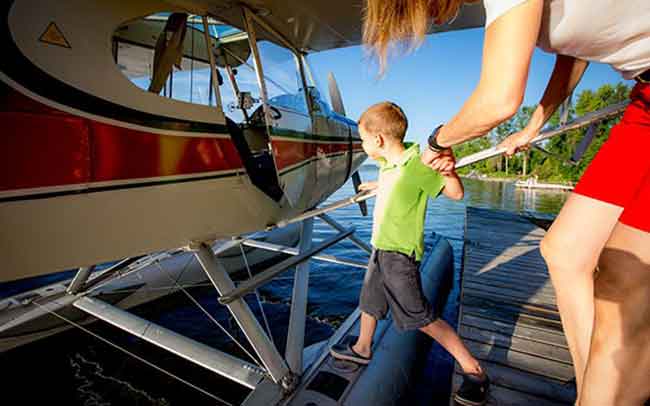 Elmhirst Vacation Air floatplane