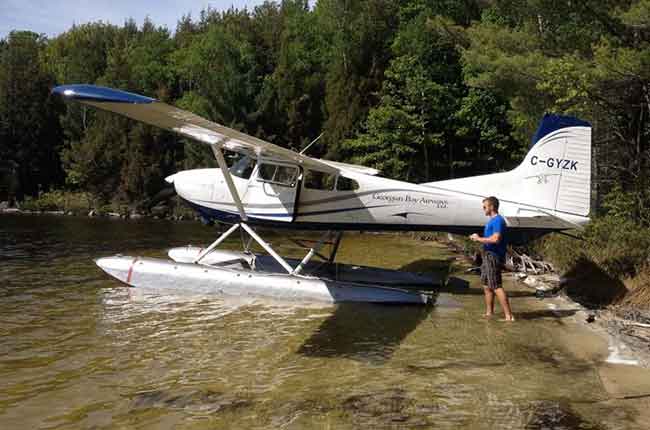 Lake Country Airways floatplane charter serving Orillia and Parry Sound region