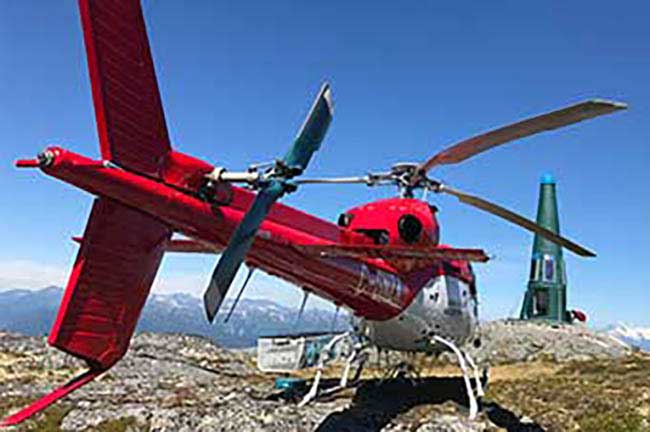 Canadian Helicopters Limited charter helicopters based at Les Cèdres Quebec