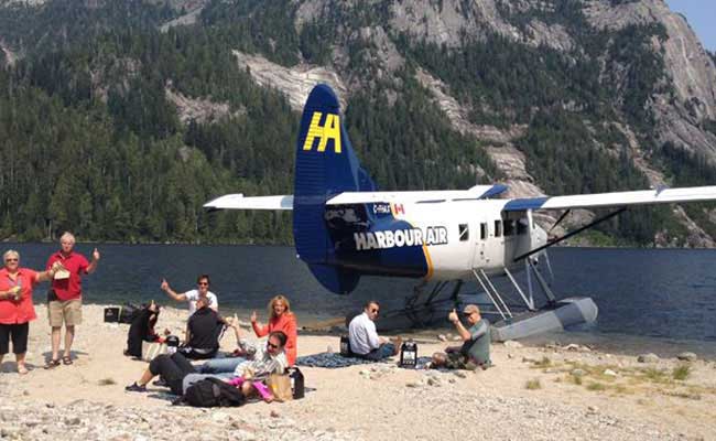 Harbour Air seaplane charter services in Richmond British Columbia