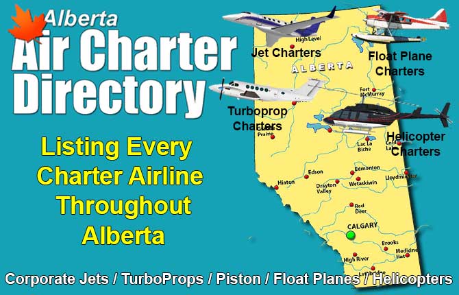 Alberta air charter directory banner