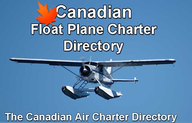 Canadian float plane charter directory banner